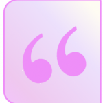 Pink Quote Avatar