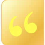Yellow Quote Avatar